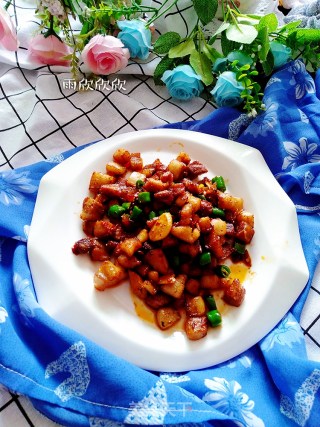 小煎五花肉的做法步骤：12