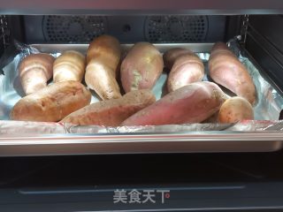 香烤烟薯的做法步骤：3
