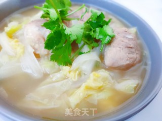 “ 炖菜 ”高汤白菜的做法步骤：1