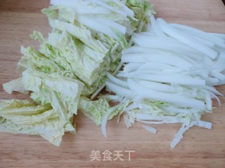 “ 炖菜 ”高汤白菜的做法步骤：3