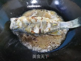 红烧鲈鱼的做法步骤：5