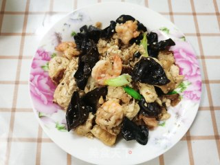 虾仁豆腐的做法步骤：14