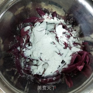 椰蓉紫薯片的做法步骤：3