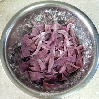 椰蓉紫薯片的做法步骤：4