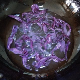 椰蓉紫薯片的做法步骤：7