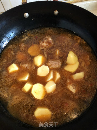 四季豆红烧排骨的做法步骤：7