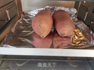 烤红薯的做法步骤：2