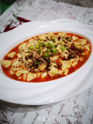 麻婆豆腐的做法步骤：8