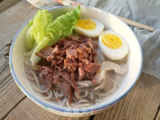荞麦牛肉面的做法步骤：10