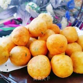 葱花芋头苞的做法步骤：12