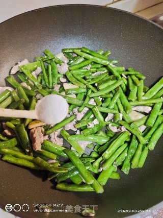 四季豆烧肉的做法步骤：7