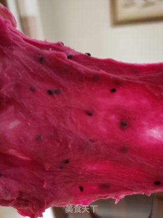 火龙果麻薯软欧包的做法步骤：7