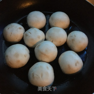 香煎口蘑的做法步骤：3