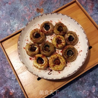 香煎口蘑的做法步骤：9