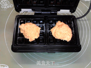 比利时红薯华夫饼的做法步骤：9