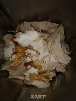 自制鸡肉松的做法步骤：4