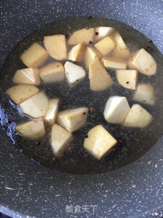 焖母芋头的做法步骤：7
