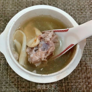 鸡蛋胶海底椰炖排骨汤的做法步骤：11