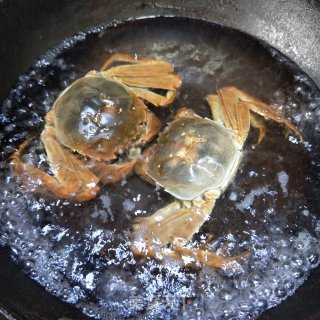 水煮螃蟹的做法步骤：4