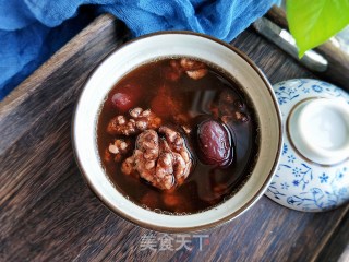 灵芝孢子粉核桃仁汤的做法步骤：7