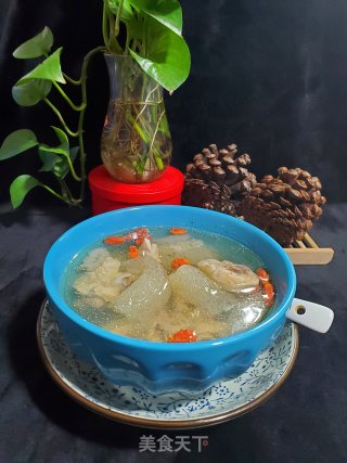 竹荪炖鸡汤的做法步骤：8