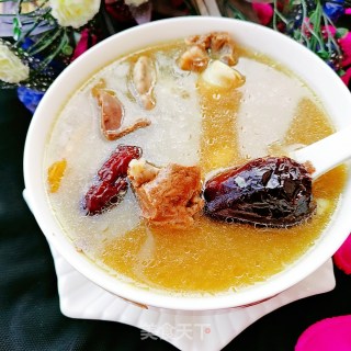 莲子红枣炖猪心的做法步骤：6