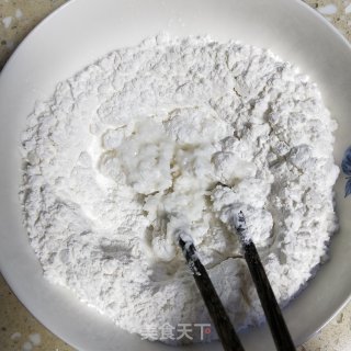 花生芝麻糯米饼的做法步骤：6