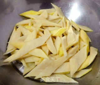 茭白炒小黄牛肉的做法步骤：7