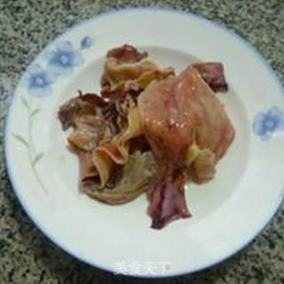 鱿鱼鲞青菜大米粥的做法步骤：3