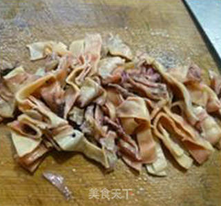 鱿鱼鲞青菜大米粥的做法步骤：5