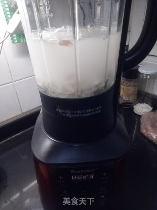 莲藕花生米糊的做法步骤：3