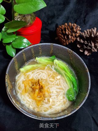 肉末榨菜汤米粉的做法步骤：8