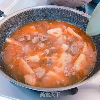 骨头炖莲藕的做法步骤：13