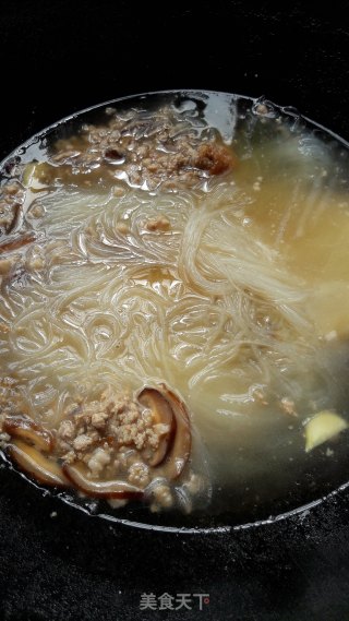 肉末香菇炖粉丝的做法步骤：8