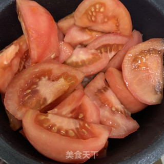 家常番茄焖牛腩的做法步骤：7