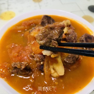 家常番茄焖牛腩的做法步骤：10
