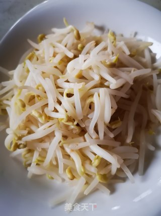 黄瓜拌豆芽的做法步骤：4