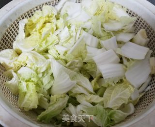 猪蹄白菜炖粉条的做法步骤：3