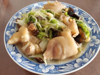 猪蹄白菜炖粉条的做法步骤：8