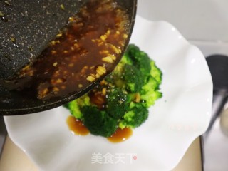 高大上????超简单蒜蓉蚝油西兰花❗️鲜香营养丰富✅家常菜宴客菜的做法步骤：10
