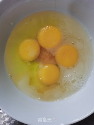 蟹柳滑蛋的做法步骤：3