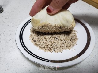 麻酱烧饼的做法步骤：11