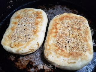 麻酱烧饼的做法步骤：15