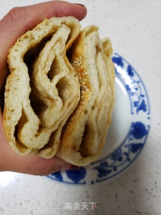 麻酱烧饼的做法步骤：19