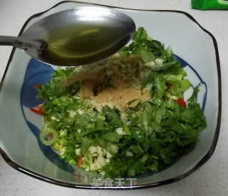 凉拌青红椒的做法步骤：5