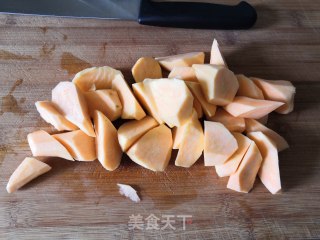 粉蒸红薯排骨的做法步骤：6