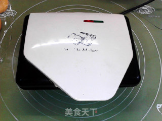 双重红薯华夫饼的做法步骤：15