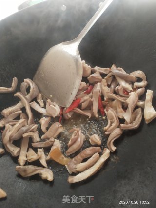 葱段炒猪肚丝儿的做法步骤：9