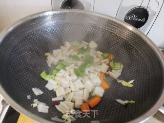 酸辣藕丁的做法步骤：7