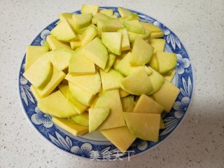 南瓜炒肉片的做法步骤：1